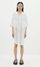 Load image into Gallery viewer, BASSIKE Gauze Oversize Shirt Dress
