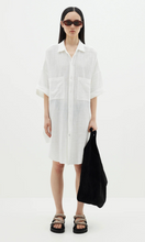 Load image into Gallery viewer, BASSIKE Gauze Oversize Shirt Dress
