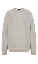 Load image into Gallery viewer, BASSIKE Pigment Dyed Fleece Crew Sweater

