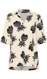 BASSIKE Pineapple Print Shirt