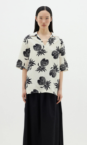 BASSIKE Pineapple Print Shirt