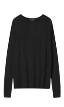 Load image into Gallery viewer, LEE MATHEWS Cotton Cashmere LS Boxy Knit
