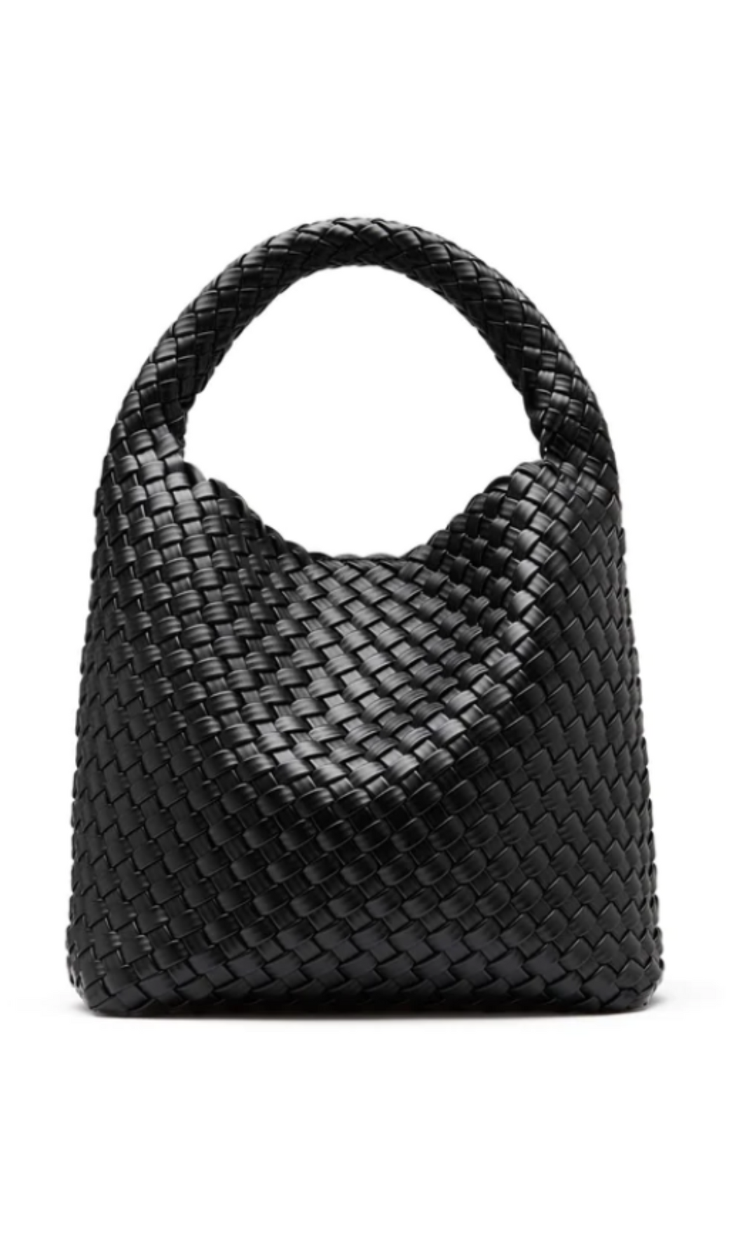 RYLAN | Black Recycled Alt - Leather Small Tote