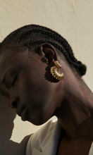 Load image into Gallery viewer, RYLAN Ribbed Small Drop Earring
