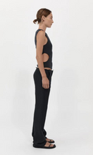 Load image into Gallery viewer, ST. AGNI | Low Waist Raw Edge Pants Media 1 of 4
