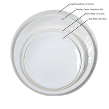 Load image into Gallery viewer, WONKI WARE | Standard Dinner Plate | Plain White
