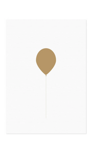 CARDS | Gold Balloon