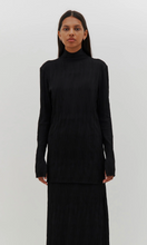 Load image into Gallery viewer, BASSIKE Crinkle Jersey Raised Neck Long Sleeve
