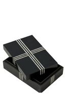 Load image into Gallery viewer, Black Horn &amp; Resin Cross Box
