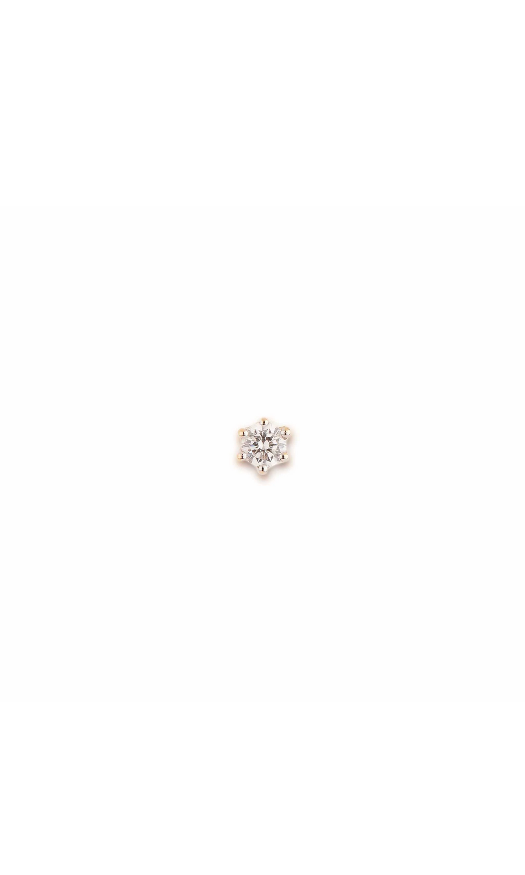 BY CHARLOTTE | Tiny Crystal Stud