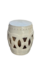 Load image into Gallery viewer, Chinese Ceramic Rope Stool
