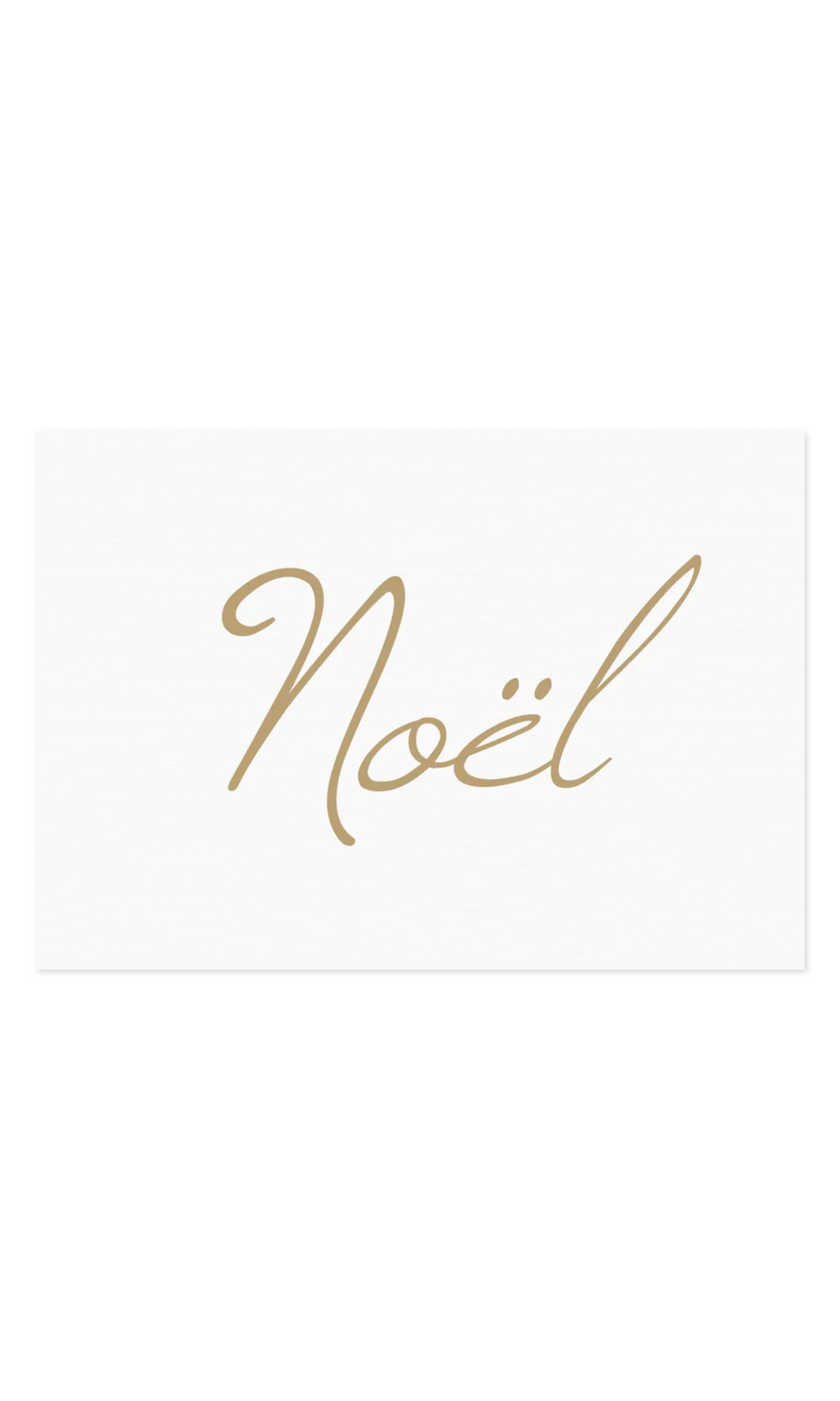 CARDS | Noël | Gold