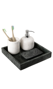 MARBLE | Green Square Tray