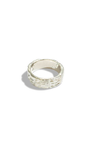 LUCY FOLK Mantra Ring - Silver