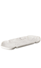 Load image into Gallery viewer, MARBLE | White Mishka Tray | Small
