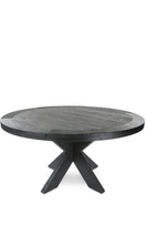 Load image into Gallery viewer, Round Oak Dining Table
