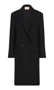 ST. AGNI | Double Breasted Wool Coat