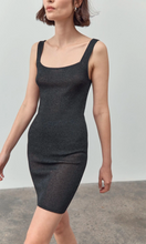 Load image into Gallery viewer, ST.AGNI 90s Sheer Knit Midi Dress
