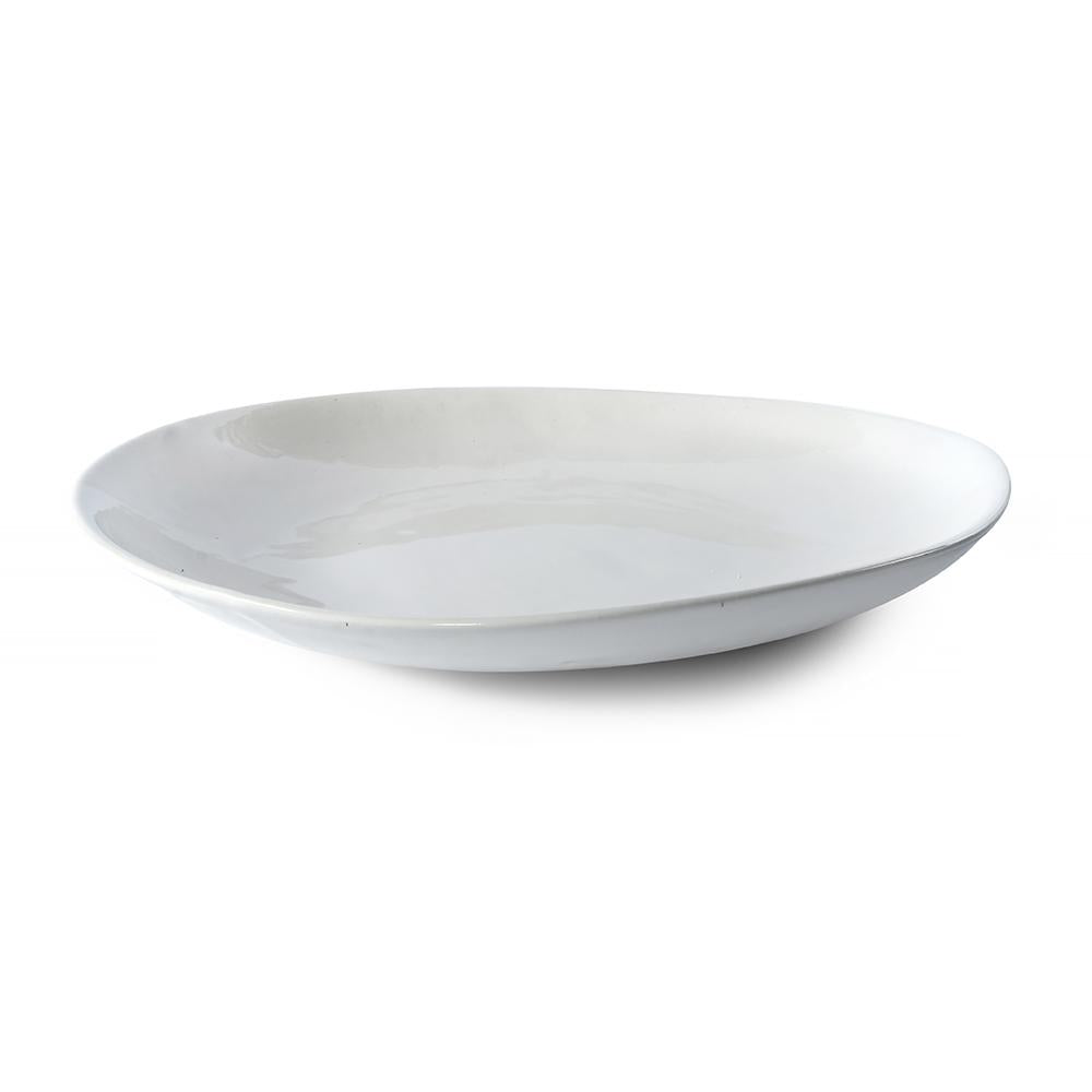 WONKI WARE | Paella Dish | Plain White