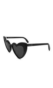 SAINT LAURENT | Over-Sized Heart Sunglasses