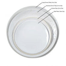 Load image into Gallery viewer, WONKI WARE | Entree Plate | Plain White
